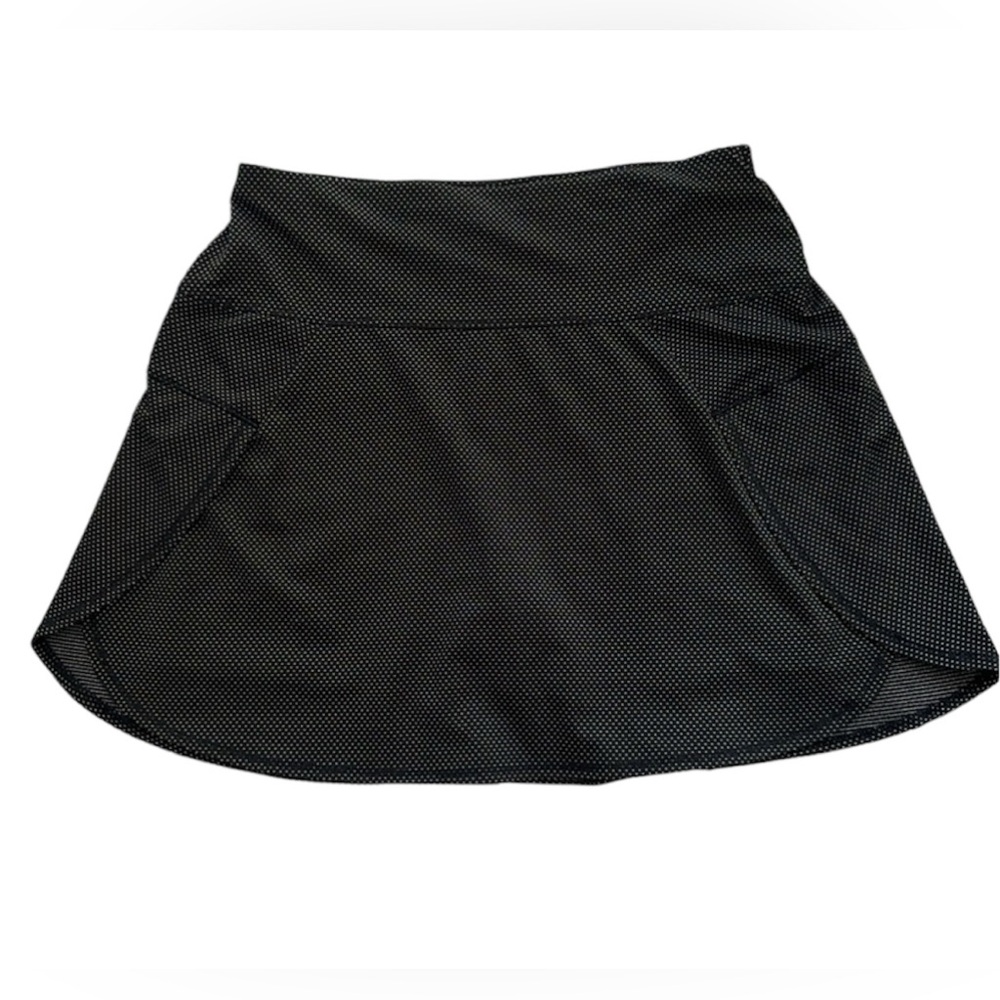 Lucky In Love Black With Silver Specks Skirt With Shorts Size XS